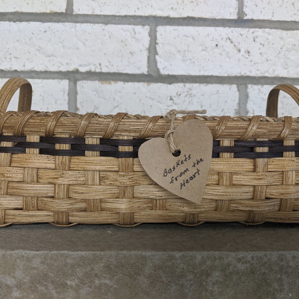 Handmade/Handwoven Rectangular Basket - Picture 3 of 5